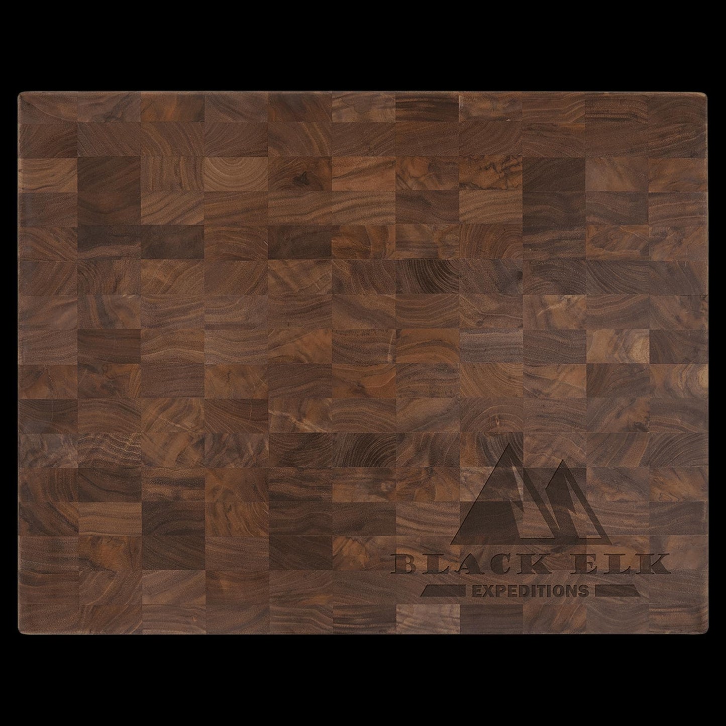 Personalized Walnut End Grain Butcher Block | Custom Engraved Chef Cutting Board