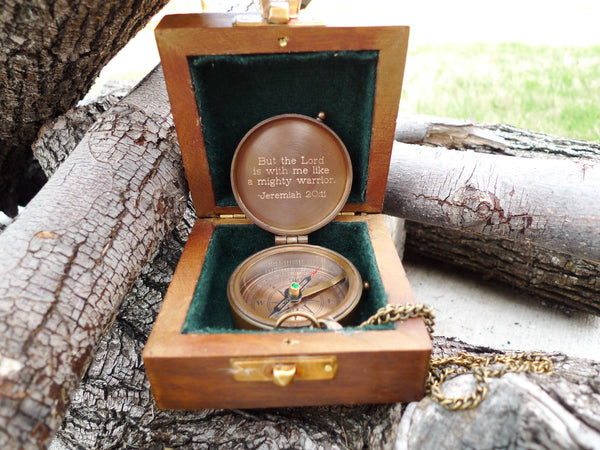 Baptism Day Gift, Baptized, Confirmed, Cross Wooden box Engraved compass, Baptism, Confirmation Gift, Baptism Gift, Christening - ModernTimez Gift